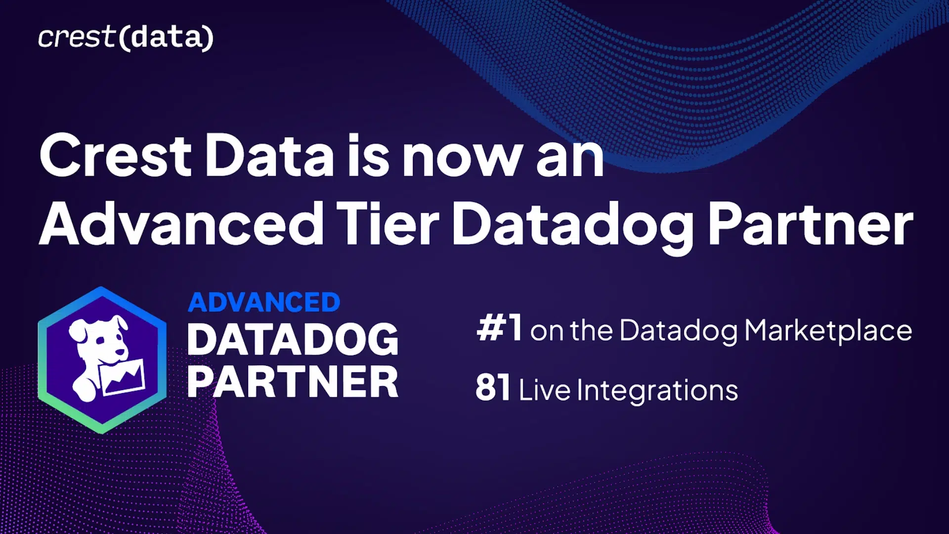 Crest Data is now advanced datadog partner
