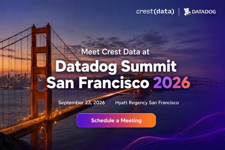 Meet Crest Data at Datadog Summit San Francisco 2026