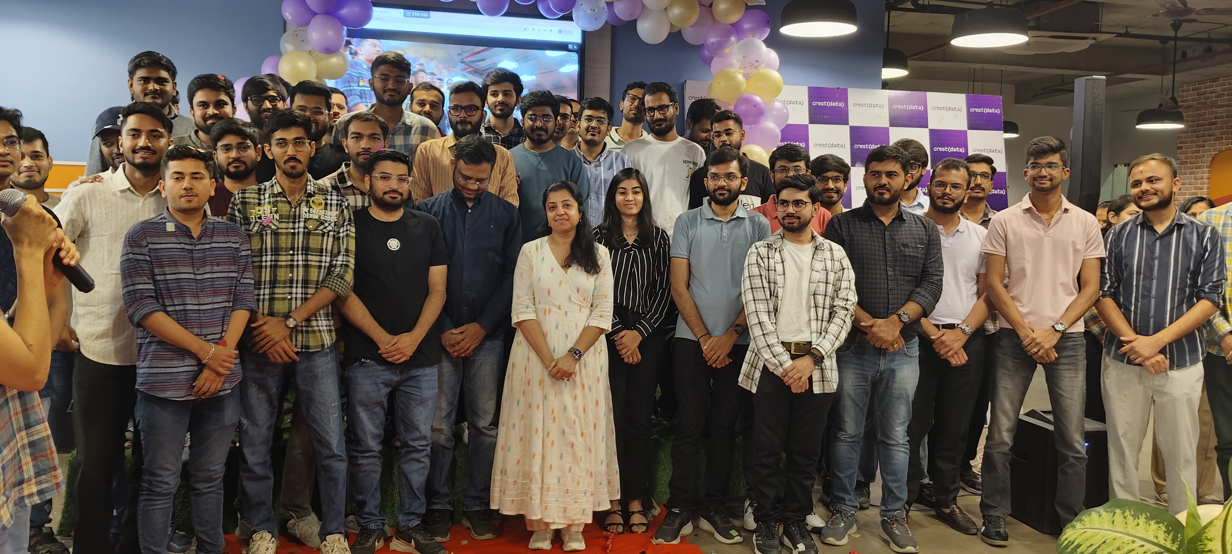 Crest Data anniversary celebration
